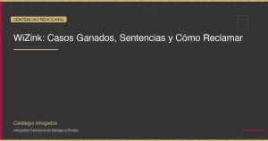 WiZink: casos ganados, sentencias y como reclamar tu tarjeta